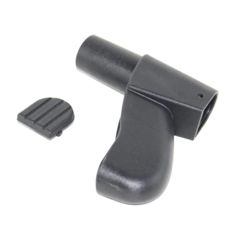 Yamaha outboard shift handle gear shifter, dark plastic lever and cylindrical housing