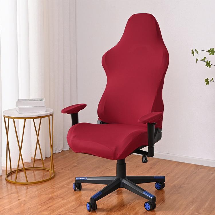 Stretch Gaming Chair Cover Elastic Computer Office Desk Chair Slipcover With Armrest Covers