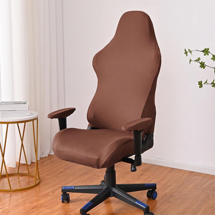 Stretch Gaming Chair Cover Elastic Computer Office Desk Chair Slipcover With Armrest Covers