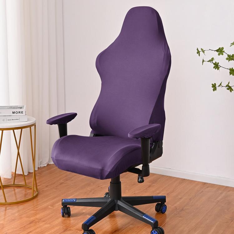 Stretch Gaming Chair Cover Elastic Computer Office Desk Chair Slipcover With Armrest Covers