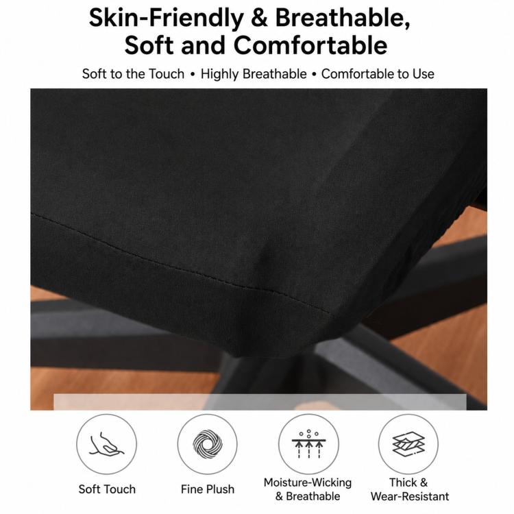 Stretch Gaming Chair Cover Elastic Computer Office Desk Chair Slipcover With Armrest Covers