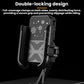 Motorcycle Semiconductor Cooling Heat Dissipation Phone Holder, Mirror Base