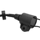 Yamaha outboard ignition coil unit with mounting tab and wiring leads