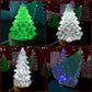3D Christmas Tree Candle Mold Silicone Pine Tree Resin Mold for Epoxy Casting, 01, 02