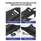 WEIXIER PU Leather Underarm Crossbody Bag Workwear Adjustable Backpack/Chest Bag