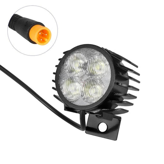 For KuKirin G2 Master Electric Scooter LED Headlight With 3-Pin Waterproof Plug, Headlight