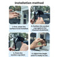 SHUNWEI Adjustable Suction Cup Wide-angle Reversing Mirror