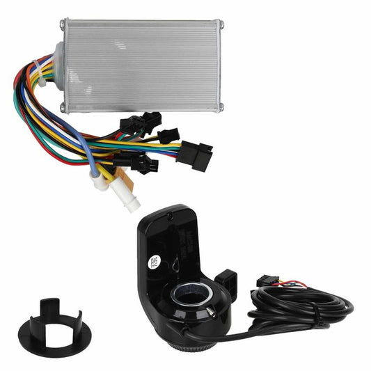 S886 350W Electric Scooter Brushless Motor Controller and LCD Display Throttle Kit 36V/48V 13A
