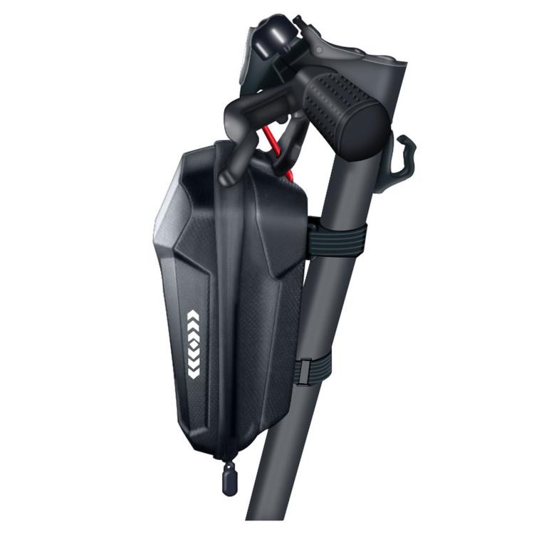 2L Waterproof Electric Scooter Handlebar Bag EVA Hard Shell Front Hanging Storage Pack for Bicycles, 2L
