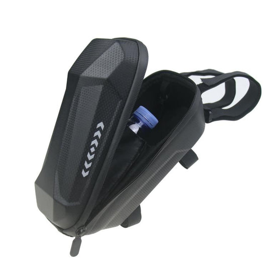 2L Waterproof Electric Scooter Handlebar Bag EVA Hard Shell Front Hanging Storage Pack for Bicycles, 2L