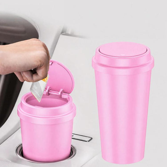 SHUNWEI Portable Round Car Water Cup Holder Miscellaneous Item Storage Box