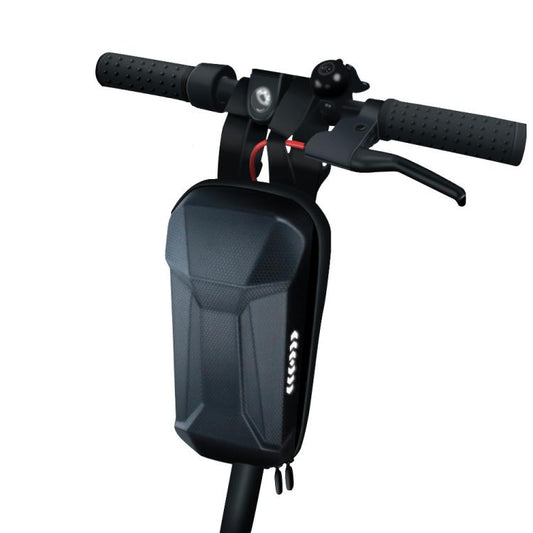3L Waterproof Electric Scooter Handlebar Bag EVA Hard Shell Front Hanging Storage Pack for Bicycles, 3L