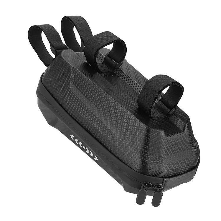 3L Waterproof Electric Scooter Handlebar Bag EVA Hard Shell Front Hanging Storage Pack for Bicycles, 3L