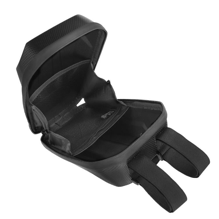 3L Waterproof Electric Scooter Handlebar Bag EVA Hard Shell Front Hanging Storage Pack for Bicycles, 3L