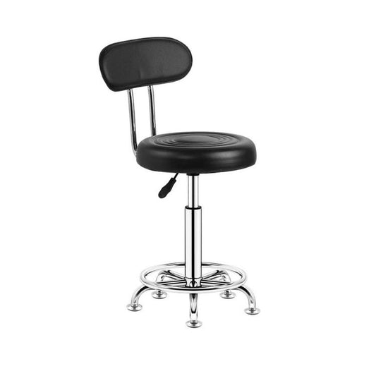 Adjustable Swivel Salon Stool Hydraulic Bar Stool With Footrest, 42-54cm Stationary Glides Black, 42-54cm Stationary Glides Red, 42-54cm Stationary Glides Blue, 45-57cm Swivel Casters Black, 45-57cm Swivel Casters Black Red                             ...