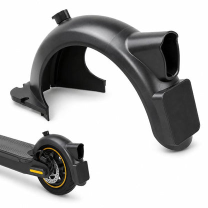 For Ninebot MAX G30D Rear Mudguard Kit Electric Scooter Fender Replacement, Without Tail Light, With Tail Light