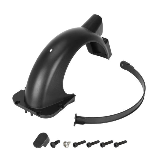 For Ninebot MAX G30D Rear Mudguard Kit Electric Scooter Fender Replacement, Without Tail Light, With Tail Light