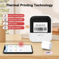 HZTZ C50 Portable Label Printer & Mini Tattoo Stencil Machine 2 Inch Inkless Thermal Label Maker