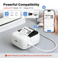 HZTZ C50 Portable Label Printer & Mini Tattoo Stencil Machine 2 Inch Inkless Thermal Label Maker