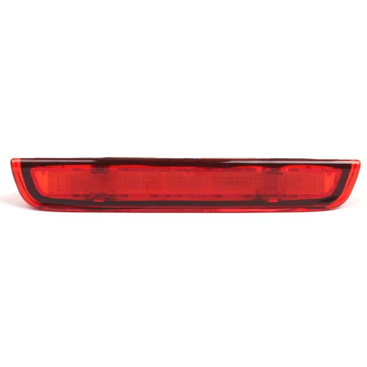 Rear high-mounted brake light lens, red rectangular light bar