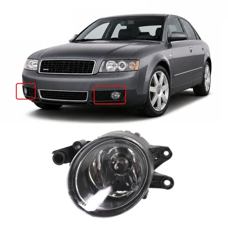 For 2000-2005 Audi A4 / RS4 Fog Lights 8E0941700 / 8E0941699, Left, Right