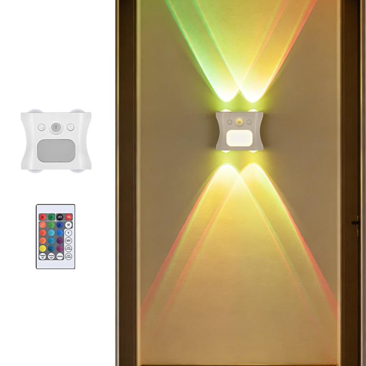 Smart RGB Gradient Ambient Night Light Motion Sensor Magnetic Wall Spot Lamp