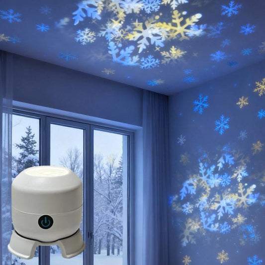 LED Projector Light 16 Patterns Rotating Stage Lamp With Adjustable Base, Rechargeable+Touch Switch Ocean Series, Plug-in Ocean Series, Rechargeable+Touch Switch Snowflake Series, Plug-in Snowflake Series, Rechargeable+Touch Switch Christmas Series    ...