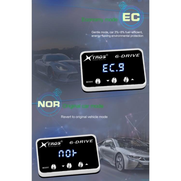 TROS TS-6Drive Potent Booster Electronic Throttle Controller, For Dodge Journey 2019