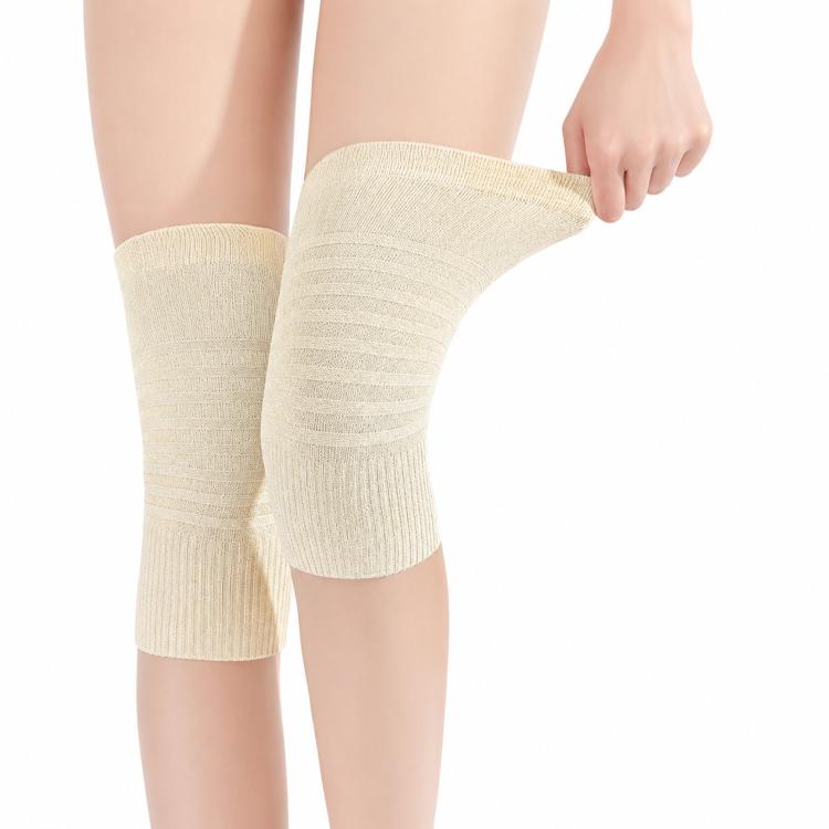Cotton Knee Pads Breathable Cool Comfortable Non-Slip Thin Summer Knee Pads, M, L, XL