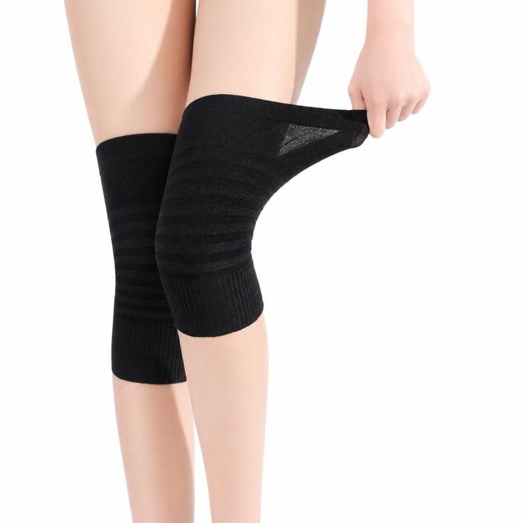 Cotton Knee Pads Breathable Cool Comfortable Non-Slip Thin Summer Knee Pads, M, L, XL