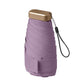 Mini 6-Fold Sun Umbrella Dual-Use UV Protection Parasol For Rain & Shine, No Box, With Box