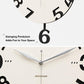 wozoom Modern Wall Clock Living Room Kitchen Decor Silent Clock