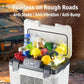 15L Mini Digital Display Car Fridge Dual Use Cooling & Warming Cooler US Plug, 15L