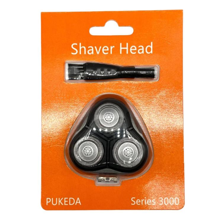 PUKEDA For Philips S3101 / S3000 / S3206 / S3205 Complete Shaver Head Assembly
