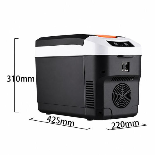 10L Mini Digital Temperature Control Car Fridge Cooling Refrigerator For Drinks Medicine Fruits & Cosmetics US Plug, 10L Black