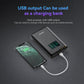 AWithZ portable spot welder connected by USB cable to charge a smartphone