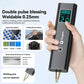 Awgem portable spot welder with screen, trigger area, and two welding pins