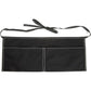 Canvas Waist Apron with Pockets Half Apron for Waiter Server Crafting Gardening