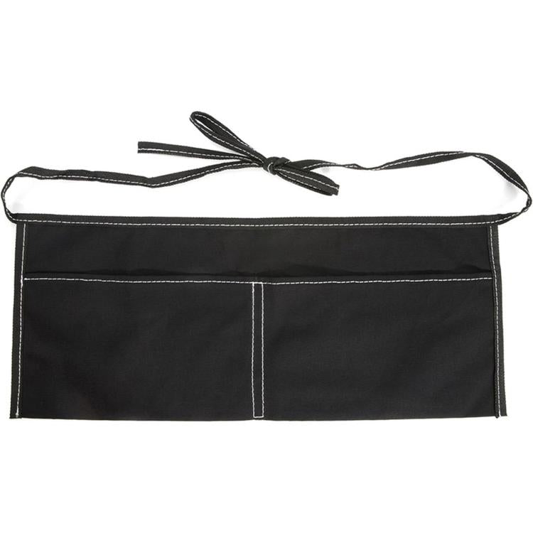 Canvas Waist Apron with Pockets Half Apron for Waiter Server Crafting Gardening