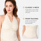 Halter Backless Fixed Cup Yoga Top Women Outer Wear Tight Sports Vest, S, M, L, XL