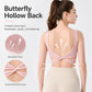 Women Sexy Backless Cami Yoga Top Summer Outer Wear Sports Vest With Padded Cups, S, M, L, XL