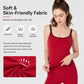 Women Fixed Cup Double Strap Cami Tank Top Shockproof Comfortable Sports Yoga Wear, S, M, L, XL