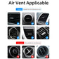 Car air vent mount compatibility layout with vent clip insert