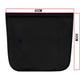 Black EV charging port rain cover pouch, waterproof dustproof, rounded bottom