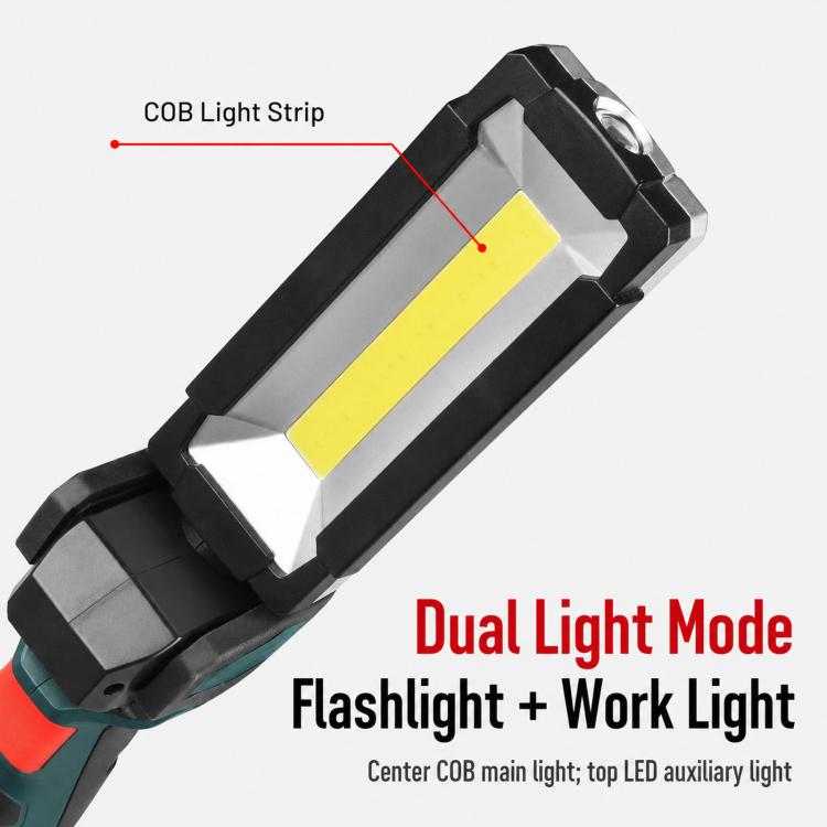 E-SMARTER KXK07 Portable Handheld Camping Light Foldable Magnetic With Hook Work Light
