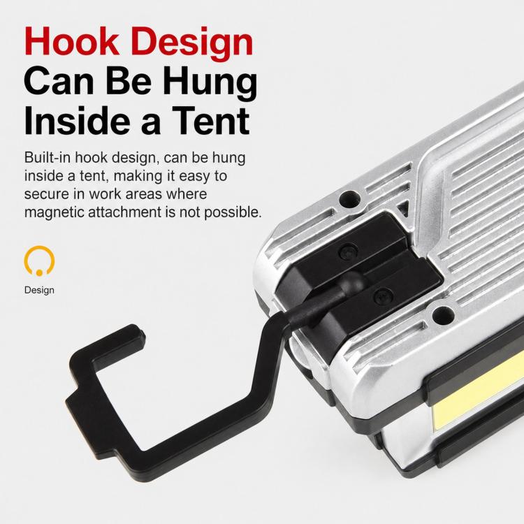 E-SMARTER KXK07 Portable Handheld Camping Light Foldable Magnetic With Hook Work Light