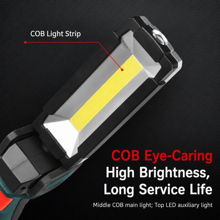 E-SMARTER KXK07 Portable Handheld Camping Light Foldable Magnetic With Hook Work Light