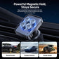 Toocki Magnetic Car Phone Mount with Fallproof Vent Hook Clip 360-degree Rotation