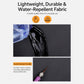 Water-repellent laptop backpack fabric with textured surface and scratch-resistant finish