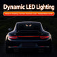 Suction Cup Blinking Solar Car Light Dynamic Multi-Mode LED Window Warning Light